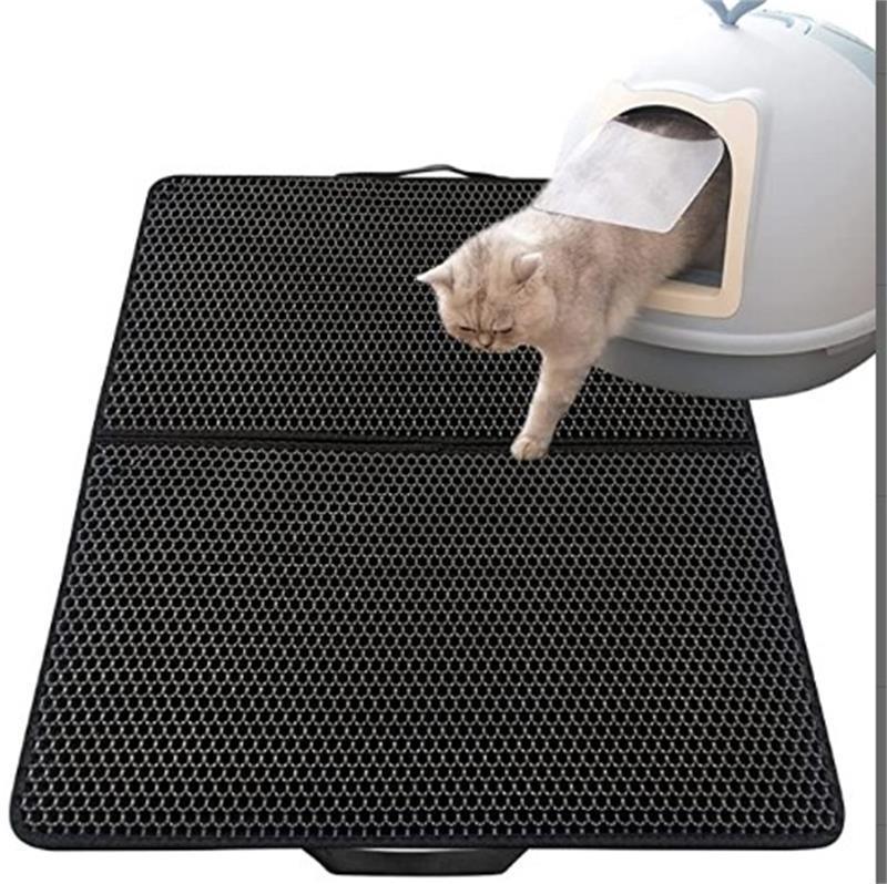 Double-Layered Cat Litter Mat - Stylish And Functional-3